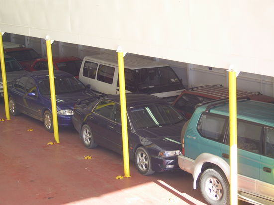 Mitsu auf der Faehre