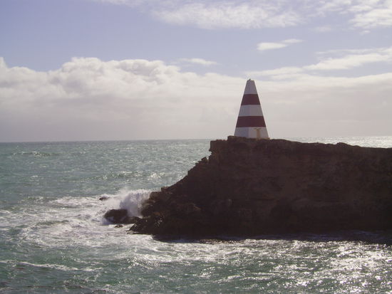 Der Obelisk von Robe, eines der aeltesten Kuestenorte Australiens