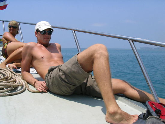 allerdings sollte man die sonne auf dem meer nicht unterschaetzen