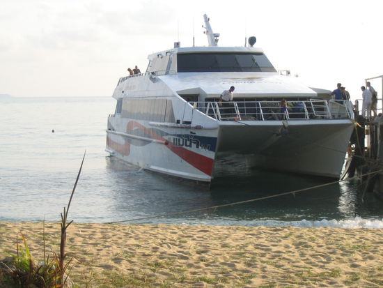 speedboat nach Phangan