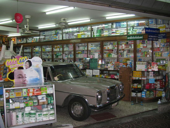 Chinesen haben auch seltsame Parkplätze