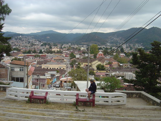 Ausblick vom "mirador" über San Cristobal