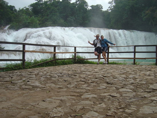 Die Wasserfälle von Agua Azul