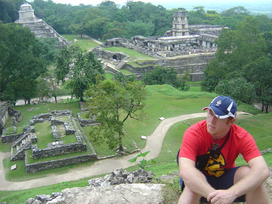 Aussicht über die Ausgrabungsstätte