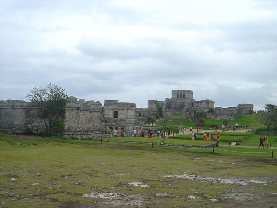 Die Mayastätte in Tulum