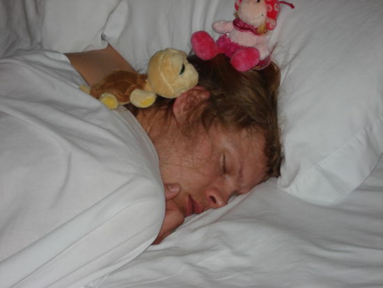 ...aber ich glaube, da nuetzt alles nichts!
Gute Nacht ihr da draussen!