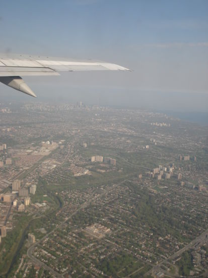 Toronto aus der Vogelperspektive