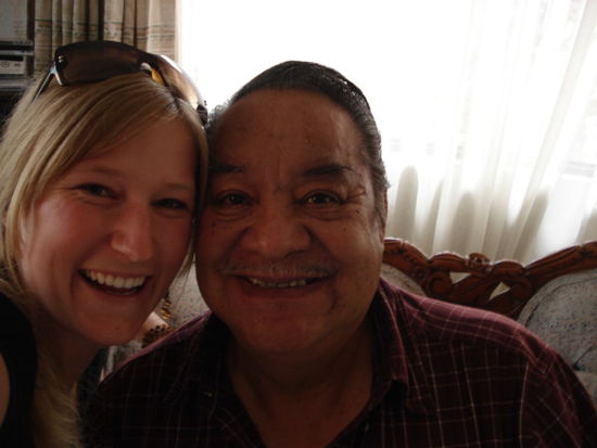 Merliz (es ist halt nicht einfach) und Papa Juan.