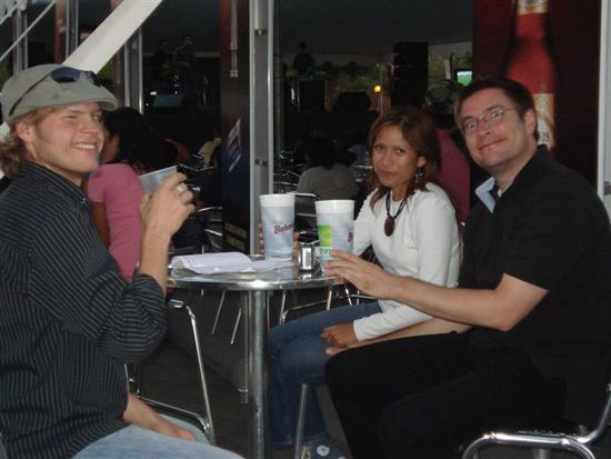 Odi, Alejandra und Olaf