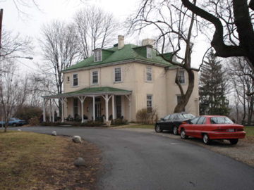 Die Jugendherberge "Chamounix Mansion" im Fairmount Park.