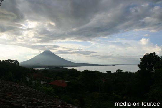 Die Isla de Ometepe ist eine Insel mit zwei Bergen, oder genauer gesagt, zwei Vulkanen