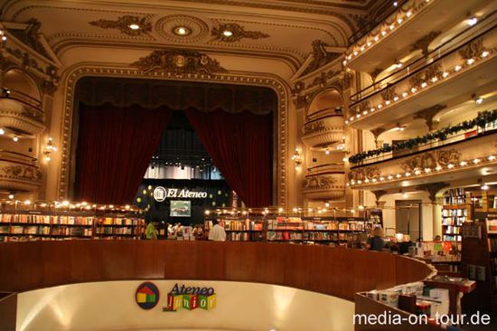 Kein Theater: Das ist ein Buchladen - "El Ateneo"