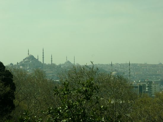 Blick über die Stadt.