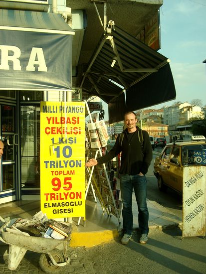 Trillionär durch Lottogewinn.