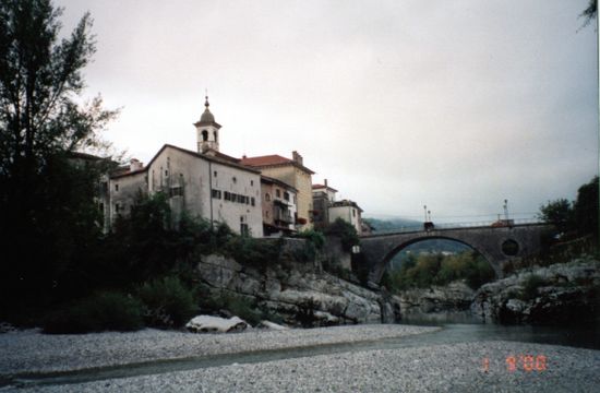 Ausblick aus unserem Zelt, morgens 6 Uhr.