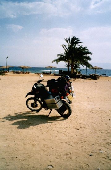 Nuweiba - Schlafen am Strand.