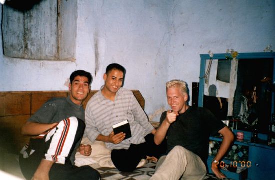 Mohammed, Negah und meine Wenigkeit beim Rezitieren des Korans.