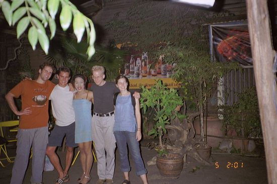 Mit Jenny bzw. Gohf in der Chopper Bar