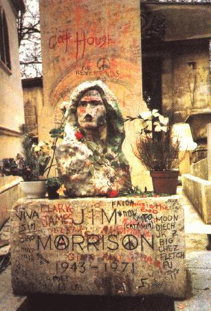 So sah's aus, bevor Jim Morrison's Kopf auferstanden ist ...