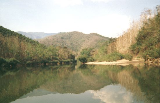 Stillstand auf dem großen Fluss.