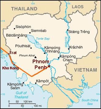 Phnom Penh - Bangkok in einem Tag.
