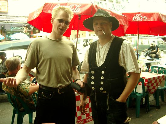 Da kann man noch so weit fahren: diese Leute trifft man überall!