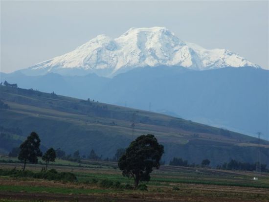 Fast 5.800 Meter: der Cayambe in seiner vollen Pracht.