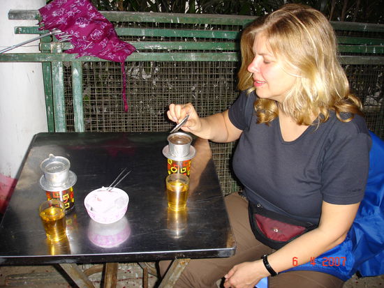 ...wie trinken wir den und wozu die Eiswuerfel?