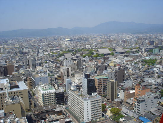 Blick in westliche Richtung, wo auch das Hotel liegt