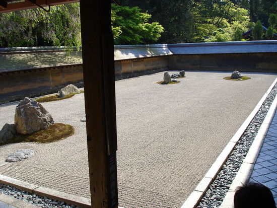 Zengarten im Ryoanji-Tempel