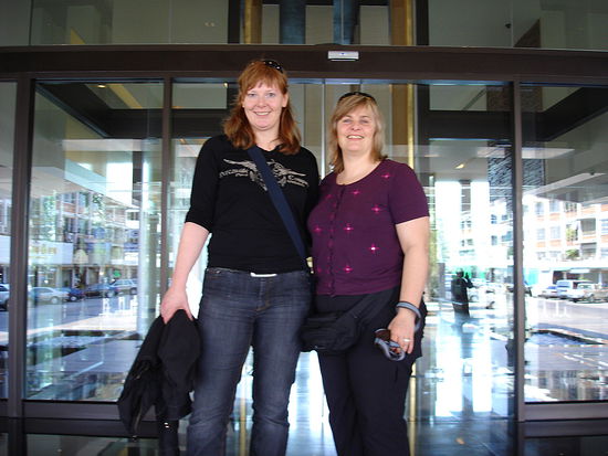 ...na also, da ist sie ja schon...