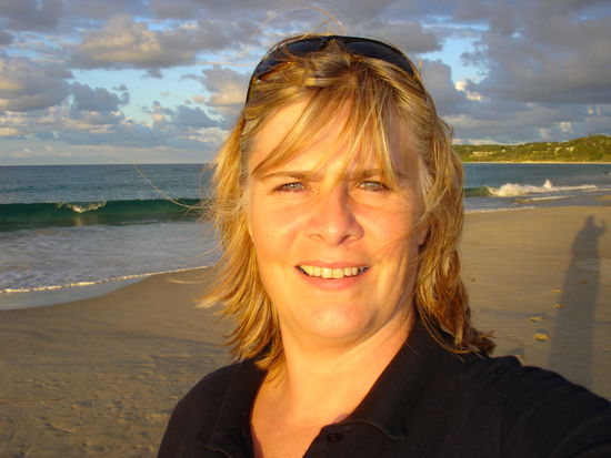 ...und Frauen an diesem Strand...