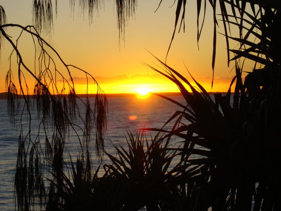 ...so ein Sonnenuntergang kann ja nur entspannend sein...