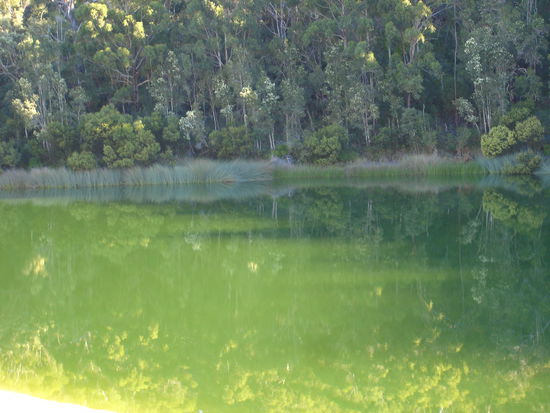 ...baden im See war moeglich...