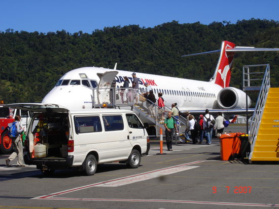 der Flieger nach Alice