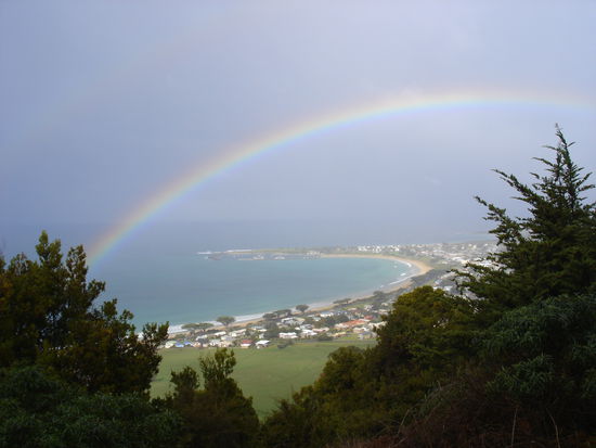 Blick auf Apollo Bay