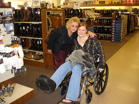 ...im Westernladen haben wir nichts gefunden...