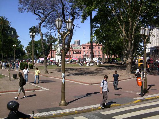 das "weisse" Haus von Buenos Aires