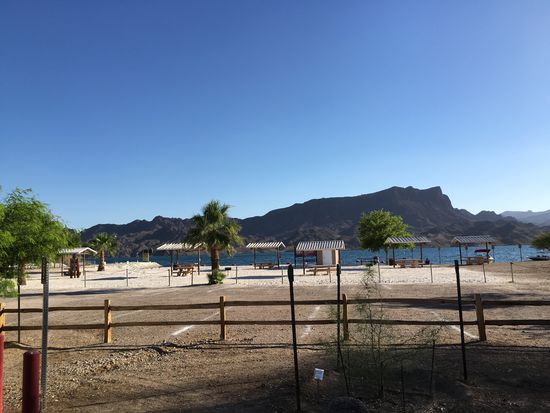 Blick Rtg Strand vom RV -supi-