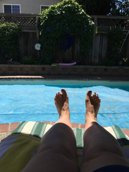 natürlich werde ich gleich reinspringen 