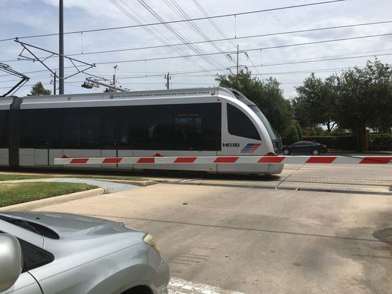 Am Stadion die Straßenbahn