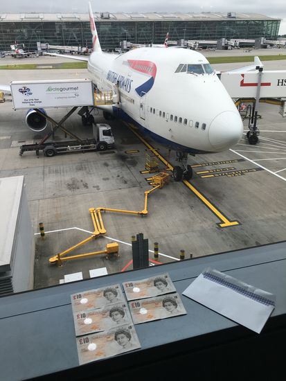 Geldgeschenke in London