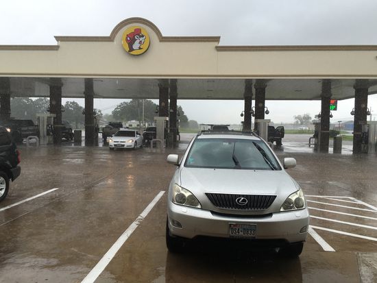 Regen, aber bei 30 Grad schadet das ja mal nicht ....