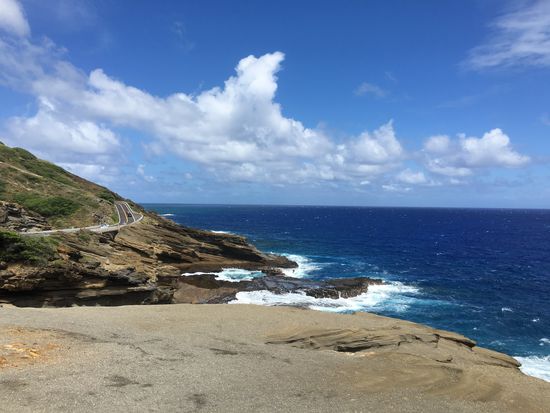 Das Meer ist tatsächlich so blau
