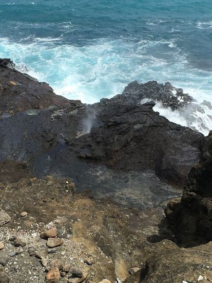 Wasser kündigt sich an ...