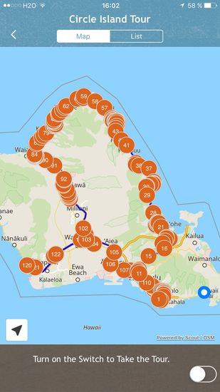 an der Küste hoch in den Norden und zurück durch die Mitte