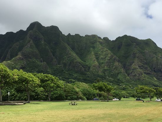 im Beach Park die Aussicht