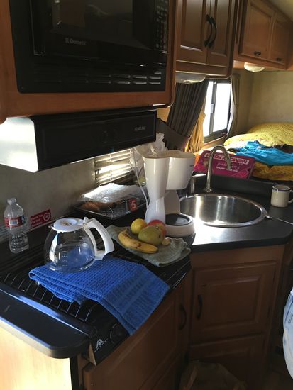 alle technischen Geräte haben wir von meinen Freunden geliehen,