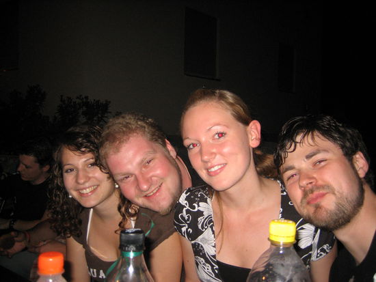 Verena, Heiko, Anja und Dome