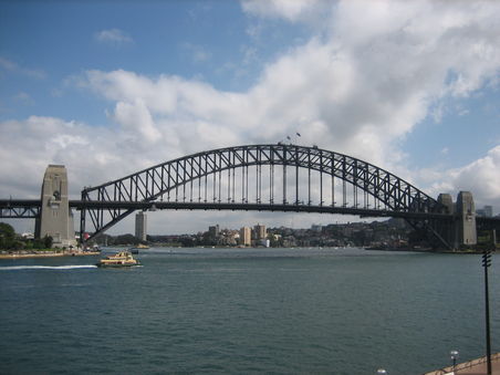 Harbour Bridge von unten...